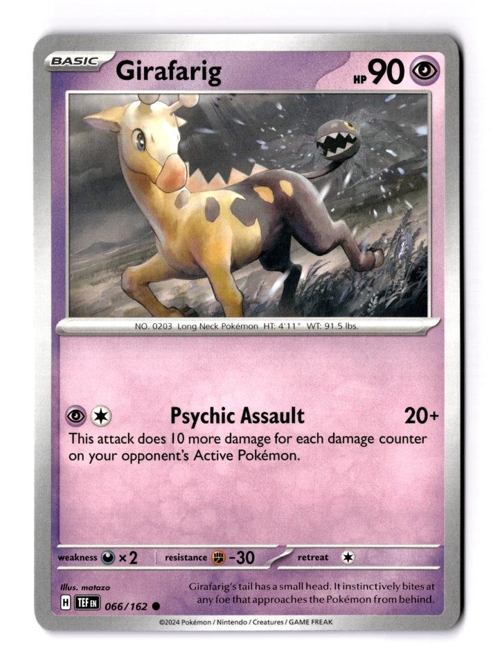 Girafarig 066/162 SV05: Temporal Forces Regular - Image 1 of 3