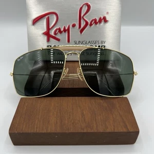 GAFAS DE SOL VINTAGE B&L RAY-BAN W0504 EE. UU. G15 UV GEP OUTDOORSMAN EXPLORER AVIADOR - Imagen 1 de 13