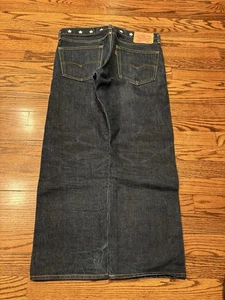 Rare Supreme x Levi’s Star Rigid Denim Blue Jeans 32x26 FW11 Great Condition - Picture 1 of 9