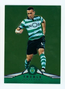 2018-19 Jefferson Panini Treble Gold Sporting CP Soccer Card 22/25 - Picture 1 of 3