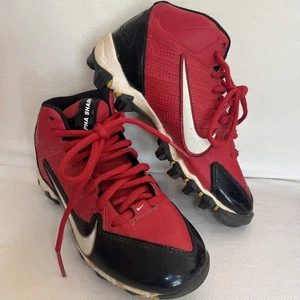 Nike Alpha Shark Fußballschuhe Jugend Gr. 1 Y rot - Bild 1 von 5