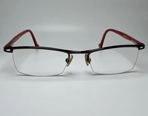 Etnia Barcelona Brille Lisboa LRDS Halbrand Rot Schwarz 47-18-135 Gestell - Bild 1 von 10