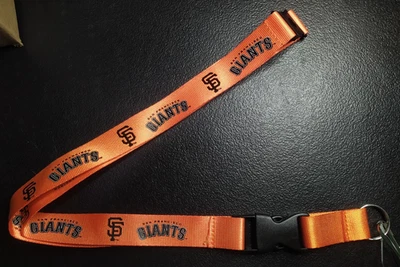MLB Baseball San Francisco Giants Aminco 23 In Nylon Lanyard Detachable Keychain - Image 1 of 2