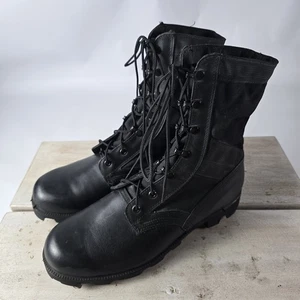 RO Search Combat Boots Spike Protective Hot Weather Black Sz 10 W, 1991 - Picture 1 of 15