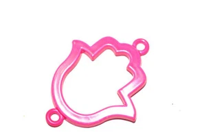 4pc Hamsa Hand Connector Charm 1-3day Shipping - Picture 1 of 1