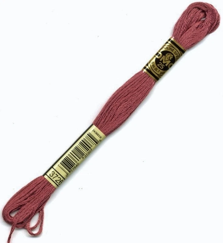 Hilo bordado/puntada en X DMC® #3607-4520, B5200, E168, E3852 8,7 yardas a tu elección Foto 1 de 1