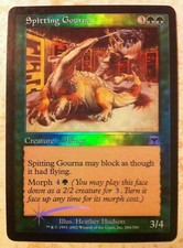 Foil Spitting Gourna - Onslaught - Magic: The Gathering