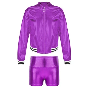 Kids Girls Sports Set Stylish Activewear Fitness Sportwear Exercise Training - Picture 1 of 64