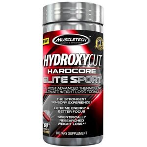 MuscleTech Hydroxycut Elite Sport Hardcore FAT BURNER Weight Loss THERMOGENIC