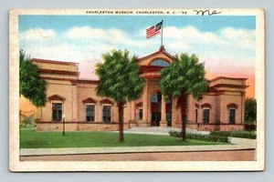 Charleston Museum South Carolina SC Postcard 52 Oldest Museum North America - Picture 1 of 2