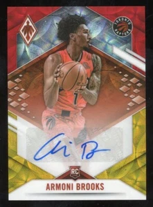 Armoni Brooks 2021-22 Phoenix Auto Rookie #PRA-ARM Serial #d 5/5 Raptors - Picture 1 of 2