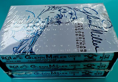 GLENN MILLER Popular Recordings 3 Cassette Boxed Set-RCA Digital Remaster  NEW - Image 1 of 4