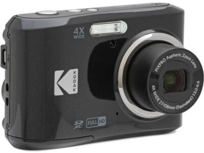 Kodak PIXPRO FZ45 16MP 4x Zoom Wide Angle Digital Camera - Black (UK Stock) BNIB - Image 1 of 4