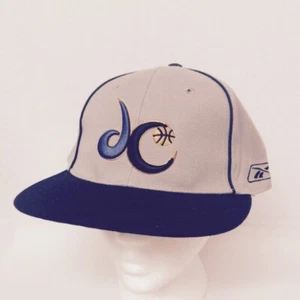 New Era Washington Wizards Flat Brim Fitted Flat Bill Wool Cap Hat - Picture 1 of 3