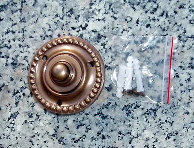 Messing Antik Haustüre Antikladl Klingel 1 Brass Door Bell Tür Türklingel K11A • 19.90€