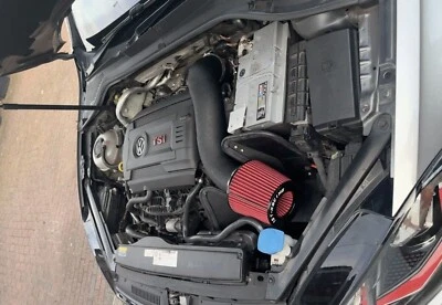 3.5" Cold Air Induction Kit For 2015+ VW Golf MK7 GTi R 1.8L 2.0T Audi A3 S3 TTS - Изображение 1 из 3