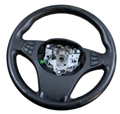   BMW X5 E53 E83 X3 2000-2006 volante deportivo de cuero negro OEM Foto 1 de 4