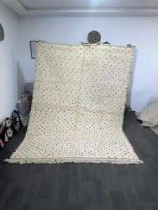 handmade azilal rug -multicoloured  carpet -carpet beni ourain -Moroccan carpet - Picture 1 of 11