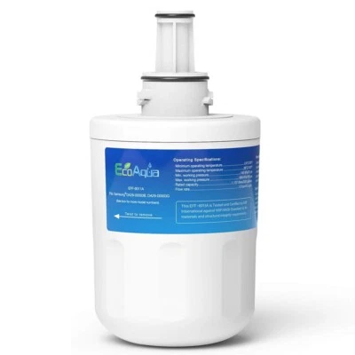 EcoAqua EFF-6011A Fridge Water Filter Compatible with Samsung DA29-00003G - Image 1 of 4