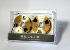 Reel to Reel cassette tape self-made high quality design Gold color
