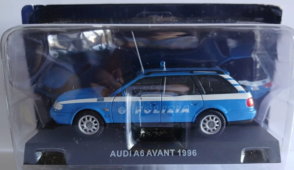 Die cast AUDI A6 AVANT 1996 - POLIZIA SCALA 143 - Immagine 1 di 1