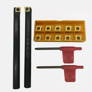 S12M-SCLCR09+S12M-SCLCL09 1/2"" Torno Torneado Soporte Barra Taladradora + Inserto CCMT09T304 - Imagen 1 de 7