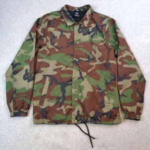 Nike SB Jacket Green Brown Black Camo Shield Coach AH5505-222 Skateboard Small - Picture 1 of 24