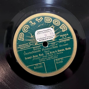 Polydor 1930s Austria - Unter Der Nationflagge - 10" Shellac 78RPM Record - V - Picture 1 of 4