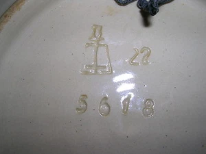 COLLECTIBLE PLATE,MARKED ON BACK BEAUTIFUL."GERMANY" VERY GOOD CONDITION - Picture 1 of 11