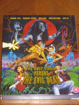 HOLY VIRGIN VERSUS vs THE EVIL DEAD w/Slipcover (1991) (Blu-Ray) 88 FILMS - NEW! - Image 1 of 4