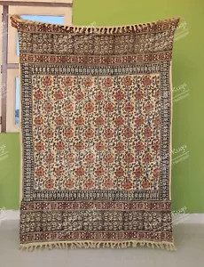 Boho Bed Bedspread Pure Cotton Sofa Cover Blankets Summer Cotton Throw Blanket - Picture 1 of 8