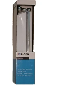 Moen DN8418CH Preston Handtuchhalter 18" L Stange Aluminium, Chrom, Oberfläche (3er Pack) - Bild 1 von 4