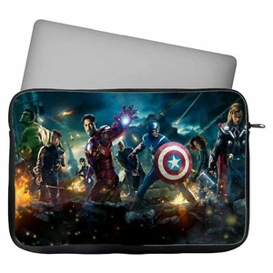 Avengers Laptop Case Sleeve Tablet Bag Chromebook Sleeve Gift 3 - Picture 1 of 8