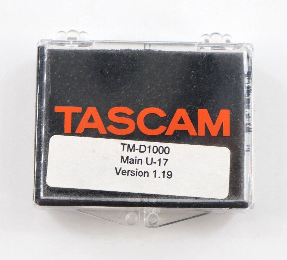 Tascam TM-D1000 Digital Mixer FIRMWARE UPDATE CHIP ONLY Main U-17 Version 1.19 - Image 1 of 4