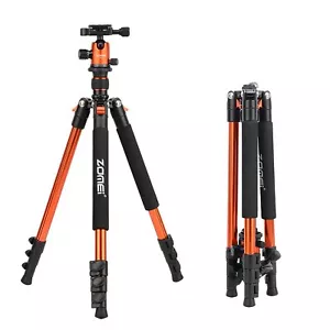 ZOMEI Tripod Ball Head Stand Pro Camera Travel for Canon Nikon DSLR Camera - Picture 1 of 9