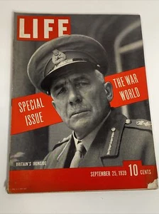 Life Magazine September 25, 1939 Special War Issue German Poland Bombings - Picture 1 of 7