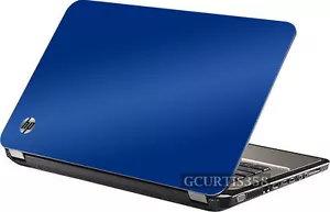 BLAU Vinyl Deckel Skin Cover Aufkleber passt HP Pavilion G6 1000 Laptop - Bild 1 von 1