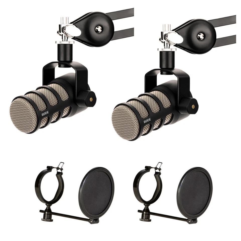 Rode Podmic Dynamic Podcasting Microphone W/ Pop Blocker