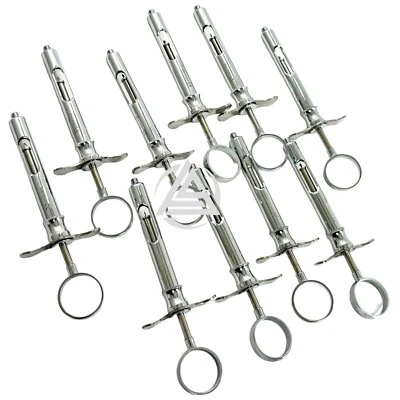CYNAMED 10 Premium Dental Anesthetic Syringe Self-Aspirating 1.8CC-Dental Instruments-A+