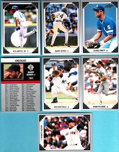 1991 LEAF Baseball Base 437 Card Lot ( NO DUPLICATES ) - Picture 1 of 1