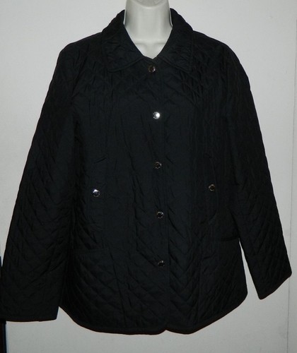 Giacca cappotto corto donna Michael Kors tinta unita manica lunga nero taglia M