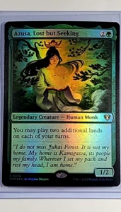 2023 MTG Magic The Gathering CMM Commander Masters Foil Azusa Lost But Seeking - Picture 1 of 2