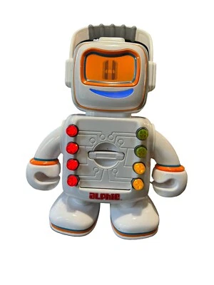ALPHIE Playskool 10” Robot 2009 Interactive Learning Tool Tested With 26 Cards - Image 1 of 4