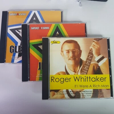 Juego de 3 discos CD de música clásica Robert Whittaker Jim Reeves Glenn Miller Bimbo Foto 1 de 4