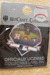 2013 Houston Astros vs Toronto Blue Jays pin Inaugural American League Season AL - Picture 1 of 1