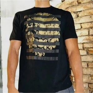 Men's Sean John Gold Lion Logo Tshirt Size 4XL - Picture 1 of 7