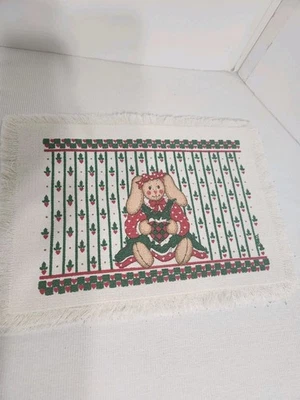 Vintage Christmas Placemats Set Of 4 - Image 1 of 4