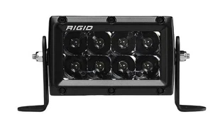 Rigid Lighting 104213BLK Driving Fog Light; E-Series Midnight Edition; LED Bulbs - Foto 1 di 2