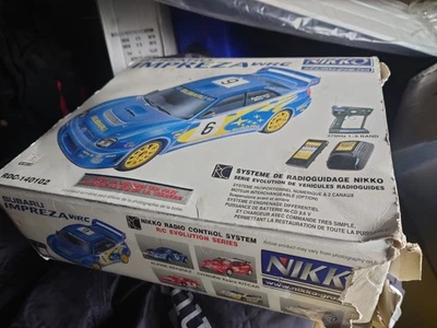 Nikko Subaru Impreza WRC Remote Control Vintage, Untested - Image 1 of 4