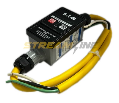 Eaton GFI13M1NN Portátil GFCI, Impermeable, Cableable en Campo, 30A, 120 Vac, NEMA 4X Foto 1 de 4